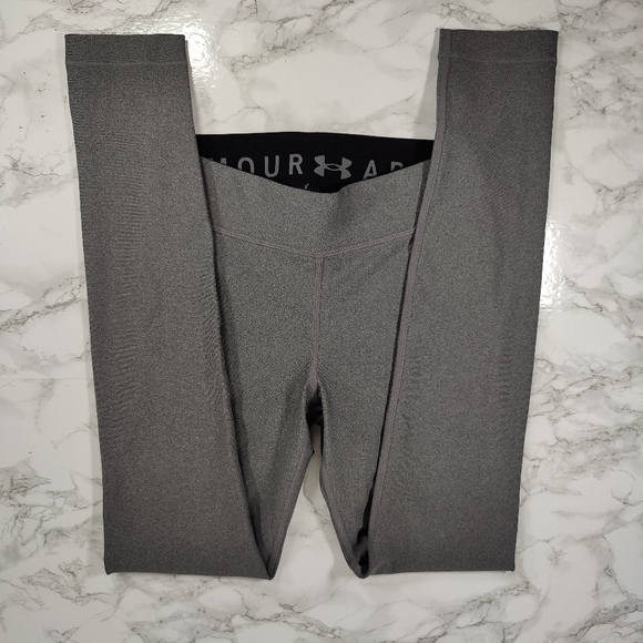 Under Armour Gray Compression Leggings Size Small - Picture 2 of 7